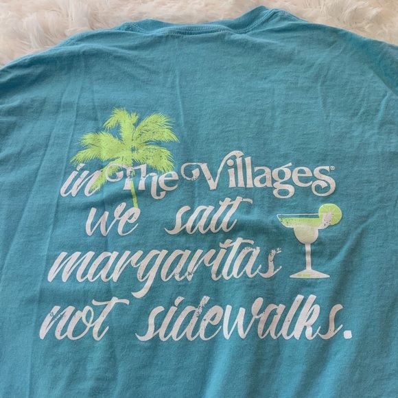 MV SPORT • RARE The Villages Florida Tee Shirt Salt Margaritas Not Sidewalks L - Picture 7 of 7